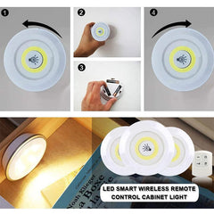 Luces Led a Control Remoto y Pilas Super Prácticas!