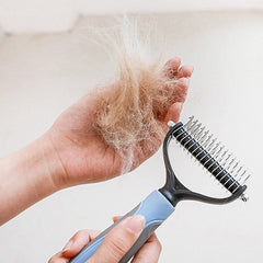 Cepillo Deshedding profesional para perros y gatos