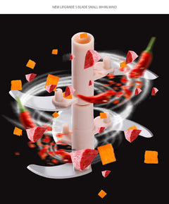 Cortador y batidor manual de alimentos “EASY SPIN CUTTER”
