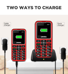 UNIWA-teléfono inteligente V171 SOS (Envío Gratis)