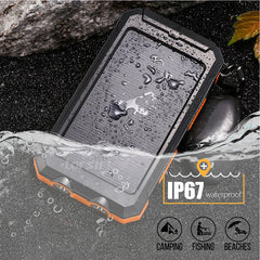 CARGADOR DE BATERIA SOLAR 10000 mAh - MOLA VARIEDADES