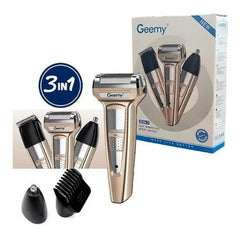 Maquina De Afeitar Geemy 3en1 Patillera Gm-6582 Hair Trimmer - MOLA VARIEDADES