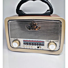 Parlante Bluetooth modelo Retro con Radio - MOLA VARIEDADES