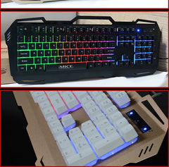 Teclado para juegos IMice® AK-400 Gamer flotante retroiluminado para PC