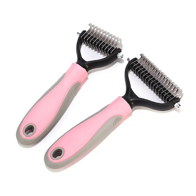Cepillo Deshedding profesional para perros y gatos