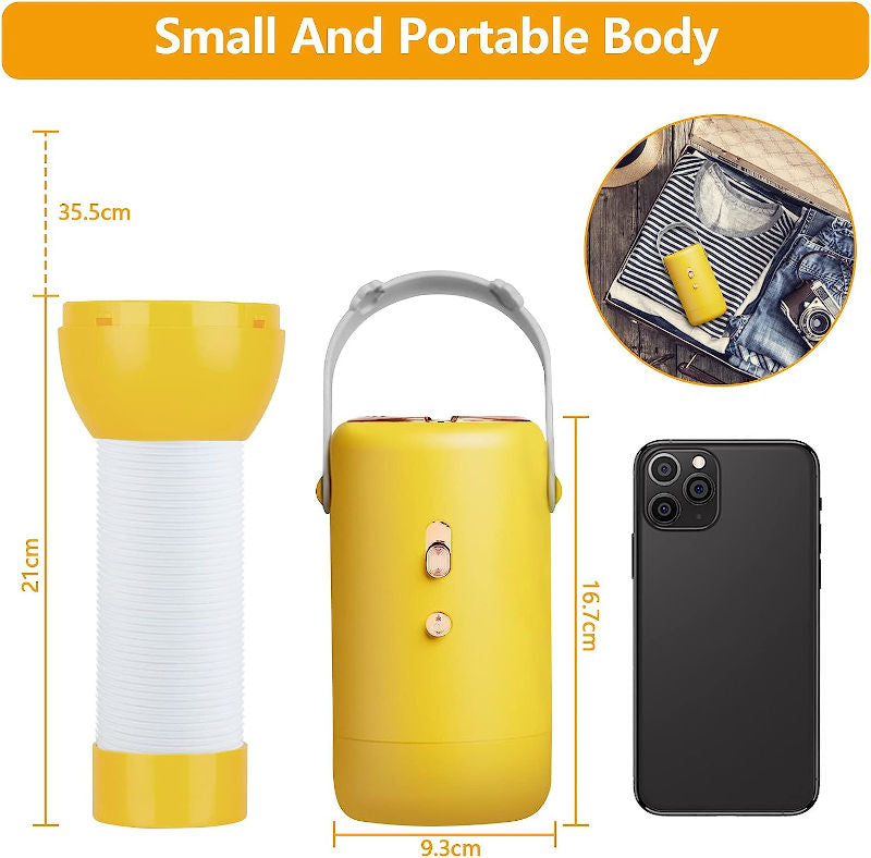 Mini secador de ropa portátil con bolsa