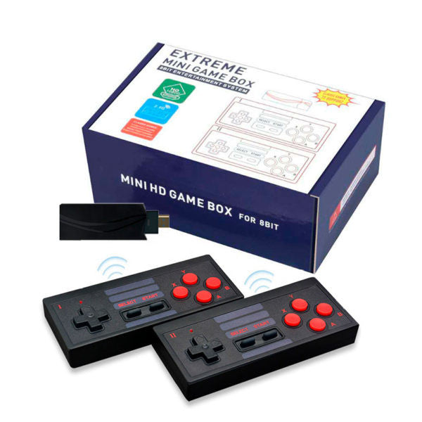 Consola Casera Retro Extreme Inalámbrica con 620 juegos y 2 Controles