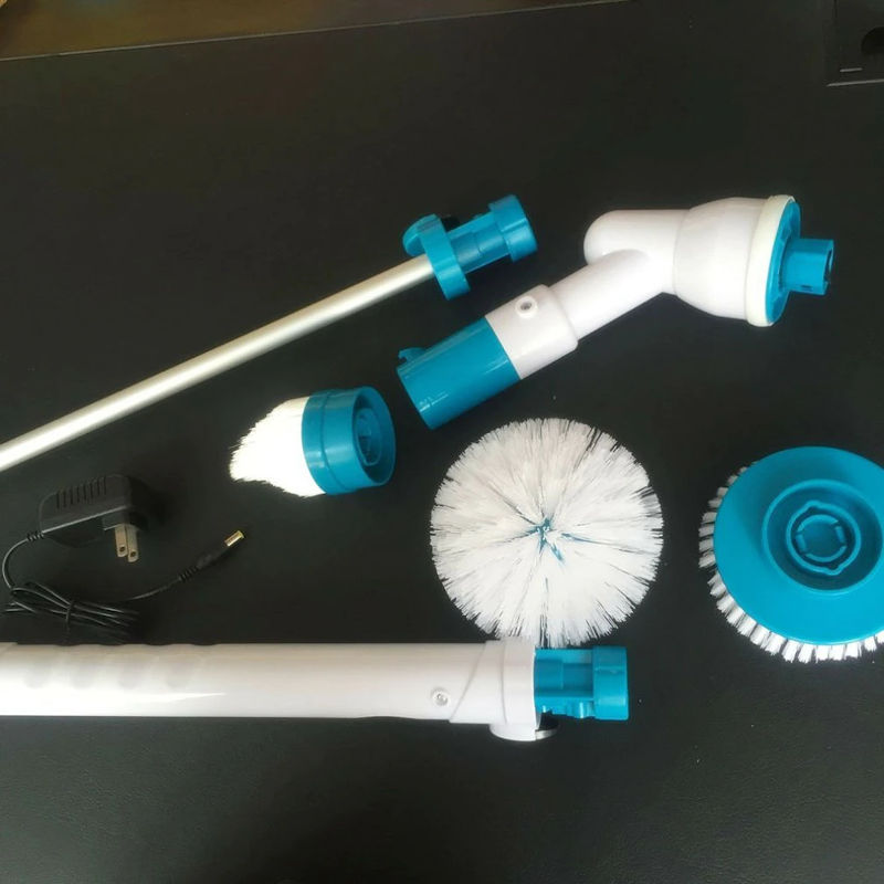 Cepillo eléctrico 360 para limpieza profunda de baldosas y azulejos