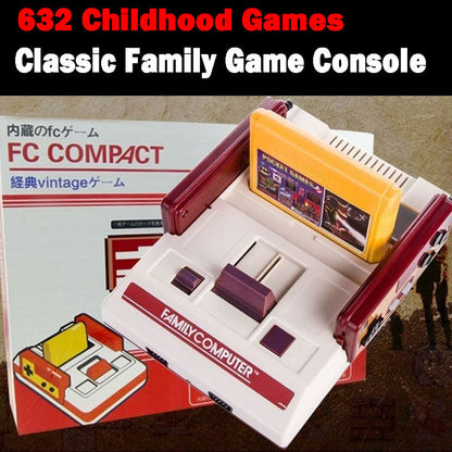 Consola Retro Family Computer Mini FC Compact con 500 juegos