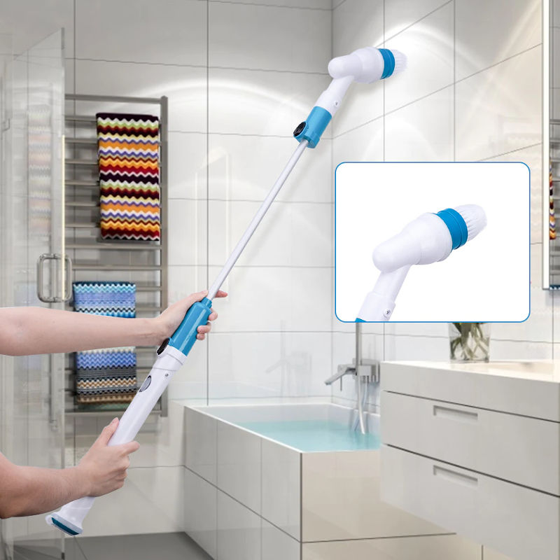 Cepillo eléctrico 360 para limpieza profunda de baldosas y azulejos – MOLA  VARIEDADES