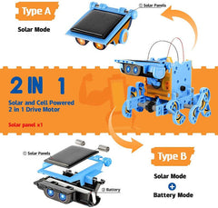 "¡Despierta la genialidad de tus hijos con el Robot Solar de STEM, 12 en 1!"